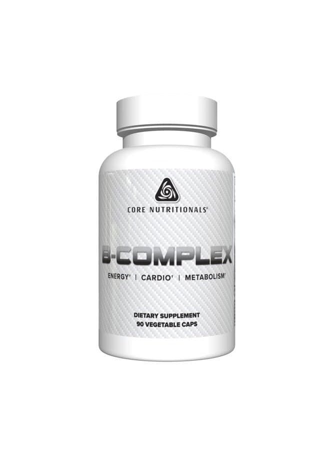 B Complex | All Essential 8 B Vitamins | for Energy Metabolism | Supports Cognition, Mood, & Overall Well-Being | 90 Vegetable Capsules