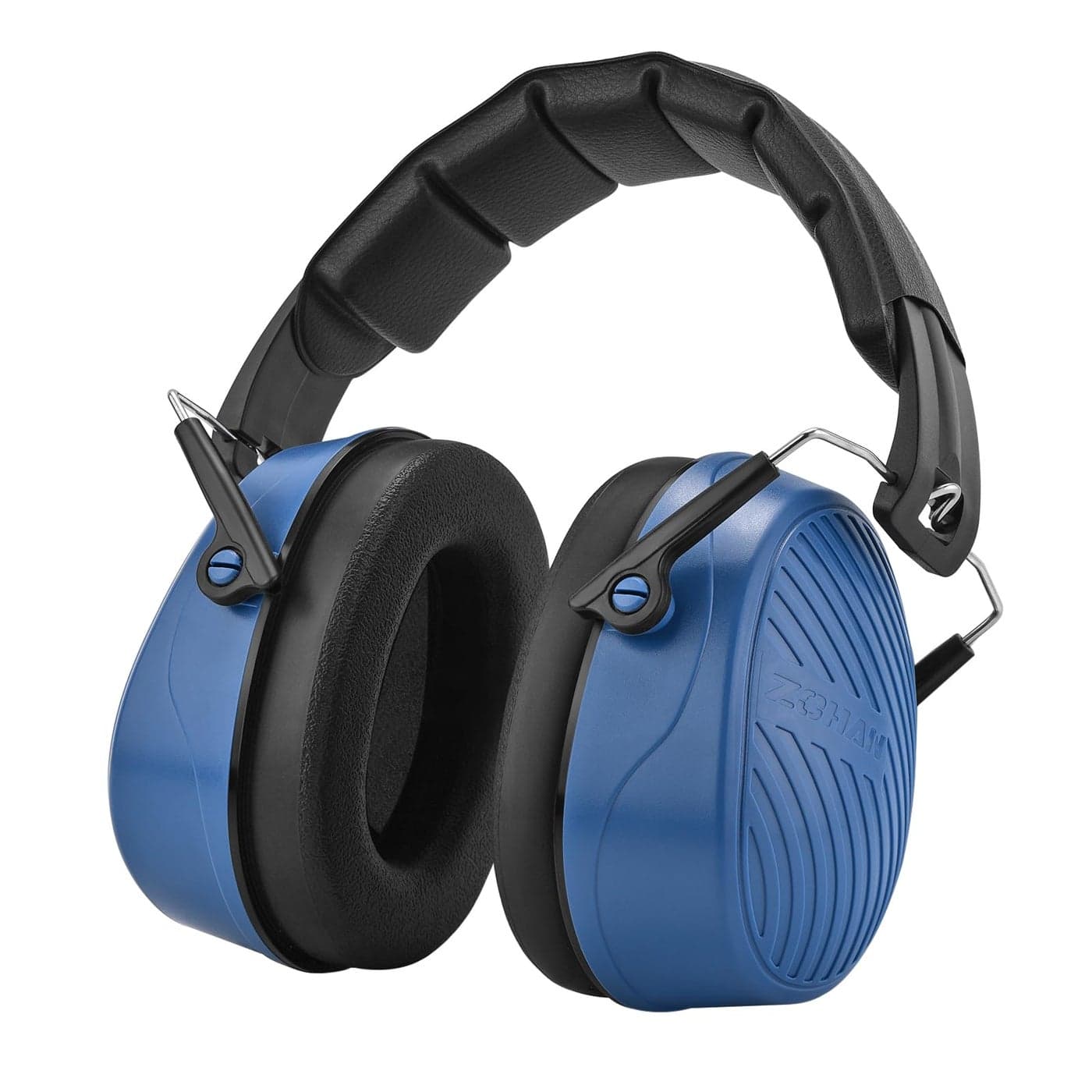 ZOHAN 019 Noise Cancelling Headphones for Adult - NRR 28dB Hearing Protection Ear Muffs for Working, Shooting, Mowing, Autism, Construction