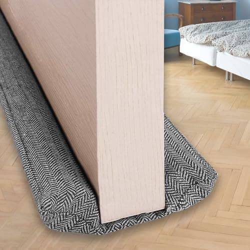 VISEMAN 36 Inch Under Door Stopper-Door Noise Blocker, Double Sided Door Stopper, Machine-Washable