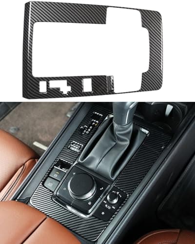Birbenben Wood Center Console Cover Trims Fit for Mazda CX50 Gas 2023-2026