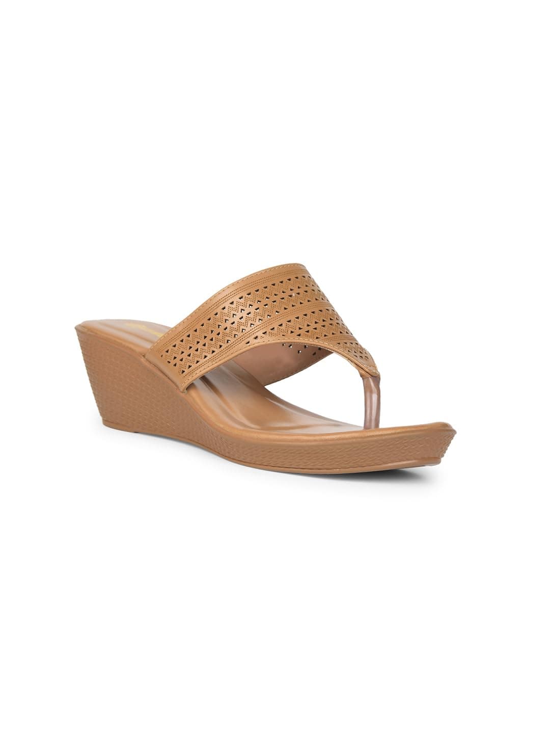 Bata Alaska Thong E Women's Beige Heels - 5 UK (6718013)