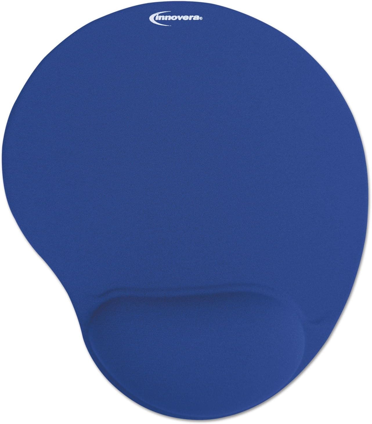 Innovera IVR50447 1038 in x 878 in Nonskid Base Mouse Pad with Gel Wrist Pad Blue