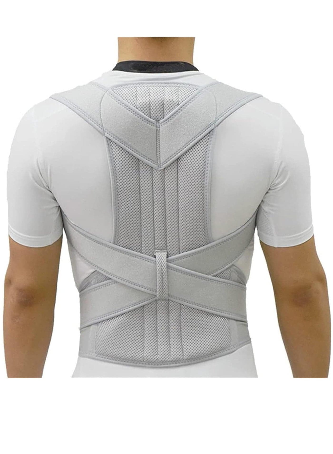 Upper Back Posture Corrector Neoprene Posture Corrector Scoliosis Back Brace Spine Corset Belt Size XL
