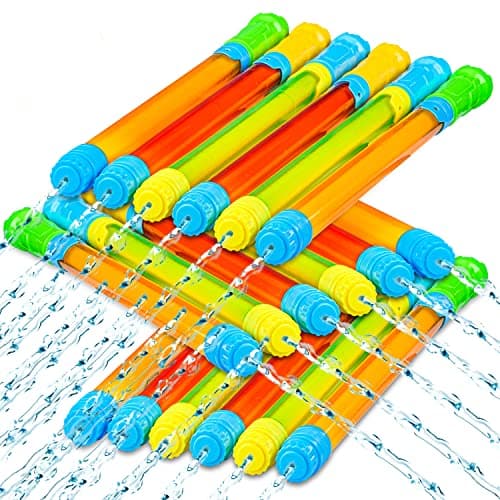 Sloosh 24 pcs Blaster Soaker Water Gun Squirt Guns Soaker for Kids Summer Swimming Pool Beach Sand Outdoor Water Activity Fighting Play Toys165