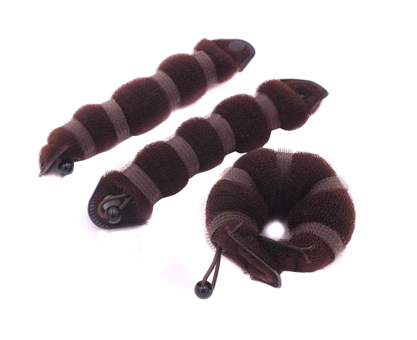 3Pcs Hair Styling Twist Ring Shaper Donut Braid Maker Clip Princess Ballet Hair Curler French Braider Tool DIY Hair Accessories