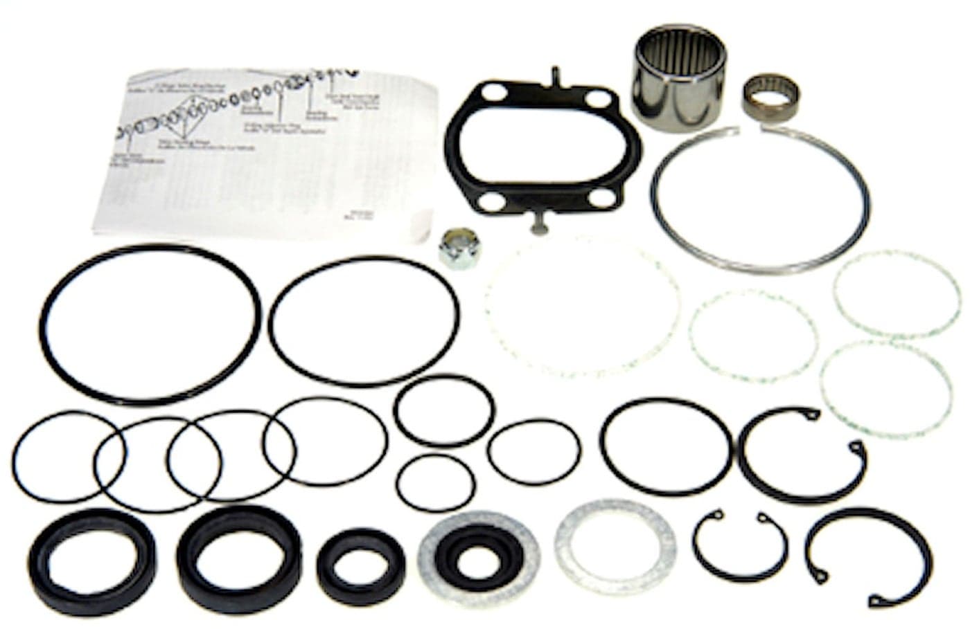 Plews & Edelmann 8524 Power Steering Gear Box Complete Rebuild Kit
