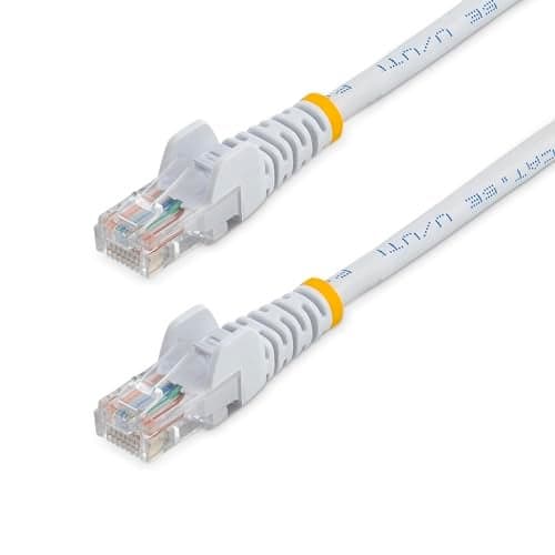 StarTech 7 FT White CAT5E UTP Patch Cable