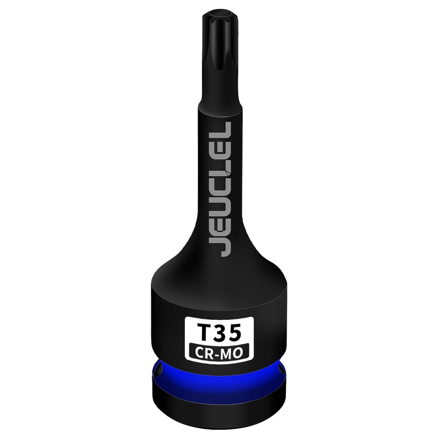 JEUCLEL T35 Torx Bit Socket 12 Drive Torx Star 6 Point Impact Bit Socket 3Inch CrMo Steel Screwdriver Adapter for Electric Ratchet Wrenches Fastening Screws Hand Repair