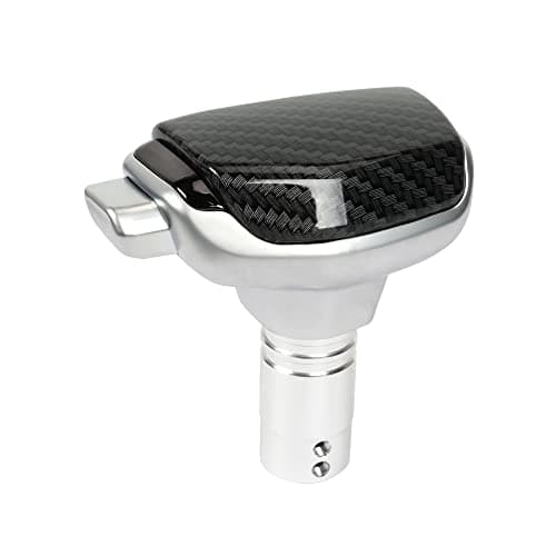 muge racing Gear Shift Knob, Shifter Knob Fit for Most Manual Automatic Cars Truck SUV M8 M10 M12 (Carbon Fiber)