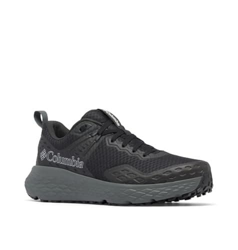 Columbia Men's Konos TRS Outdry Waterproof Shoe, Black/Grill, 11.5
