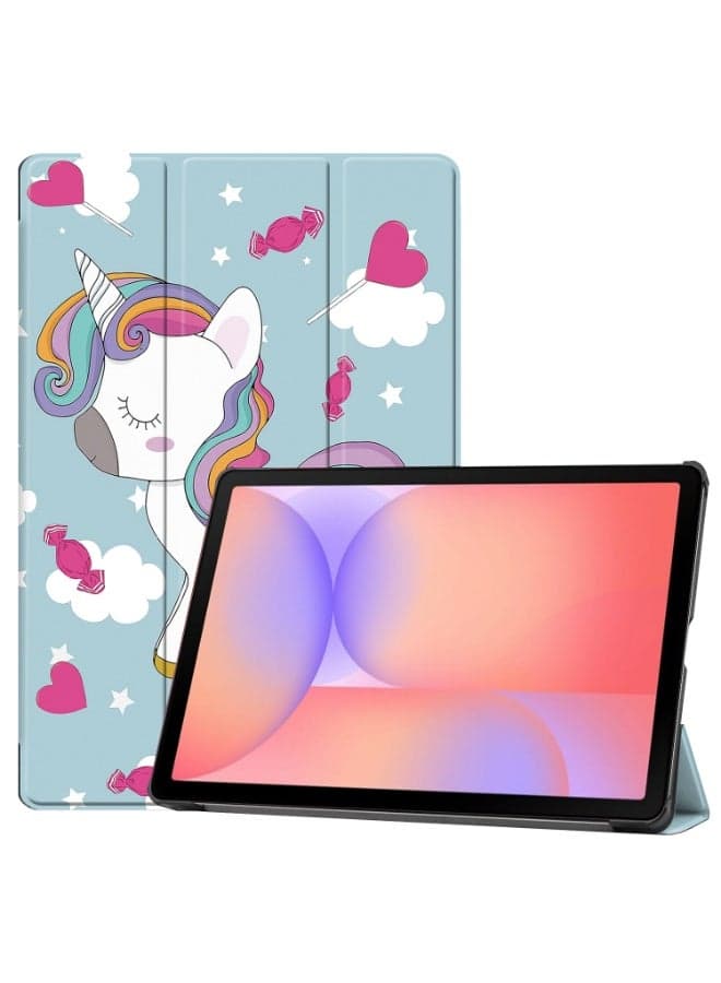 Case for Samsung Galaxy Tab S10 Lite/S10 FE/S9 FE/Tab S9 11'' Multi-Viewing Angles All New PU Leather Smart Cover with Auto Sleep Wake Feature Slim Flip Shell Case for Galaxy Tab S10Lite