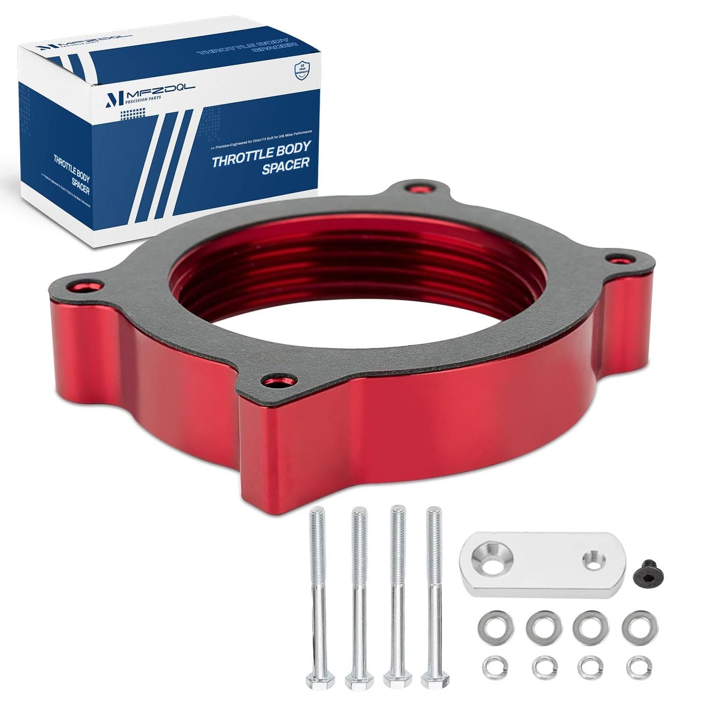 MFZDQL 200617 Throttle Body Spacer Compatible With Chevrolet Silverado GMC Sierra 48L 53L 60L 20072013