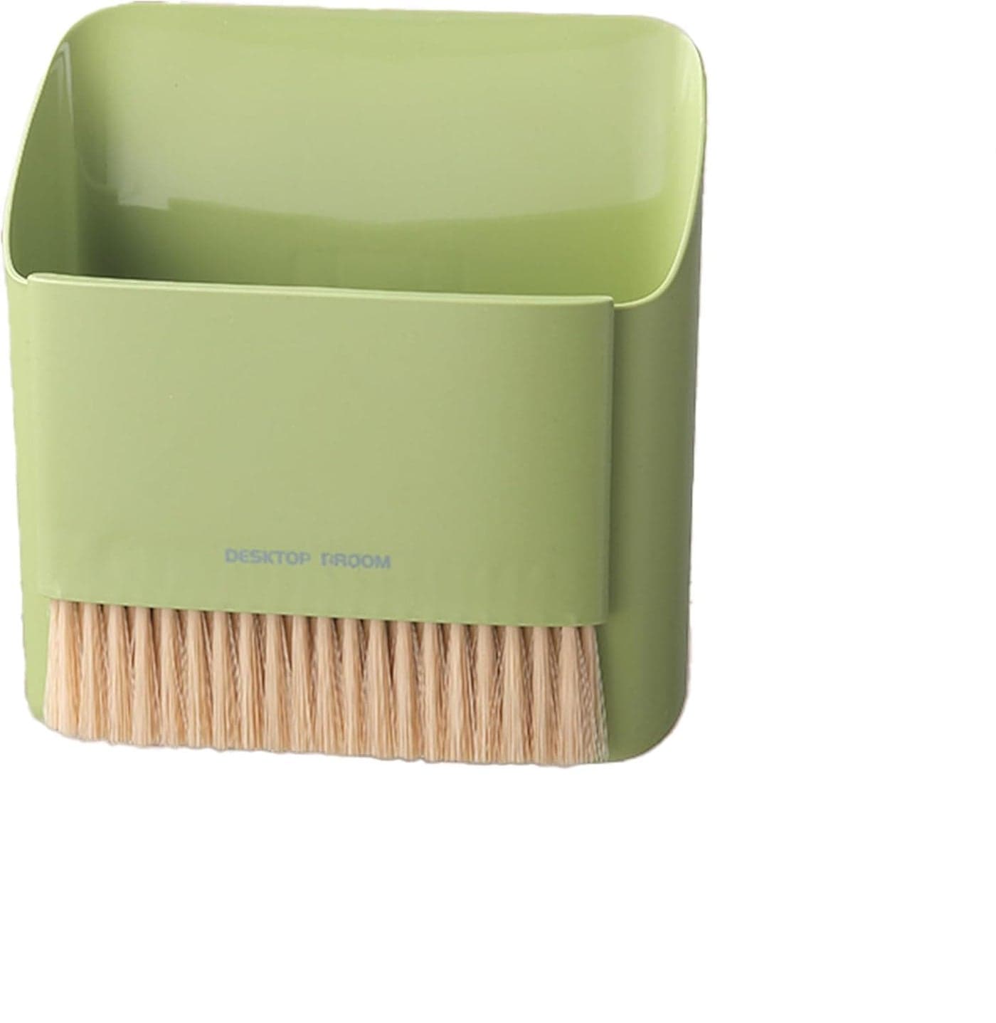 SNAPCOM Broom and Dustpan with Trash Can Portable Hand Whisk Broom Brush Mini Hanging Trash Can Soft Bristle Household use for Cleaning Desktop Drawer Sofa Keyboard Office Home 1 pcs