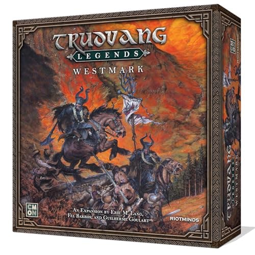 CMON Trudvang Legends Westmark Board Game Expansion Cooperative Storytelling Adventure Fantasy RPG with Tabletop Miniatures for Kids Adults Ages 14 14 Players 120 Min Playtime Made by CMON
