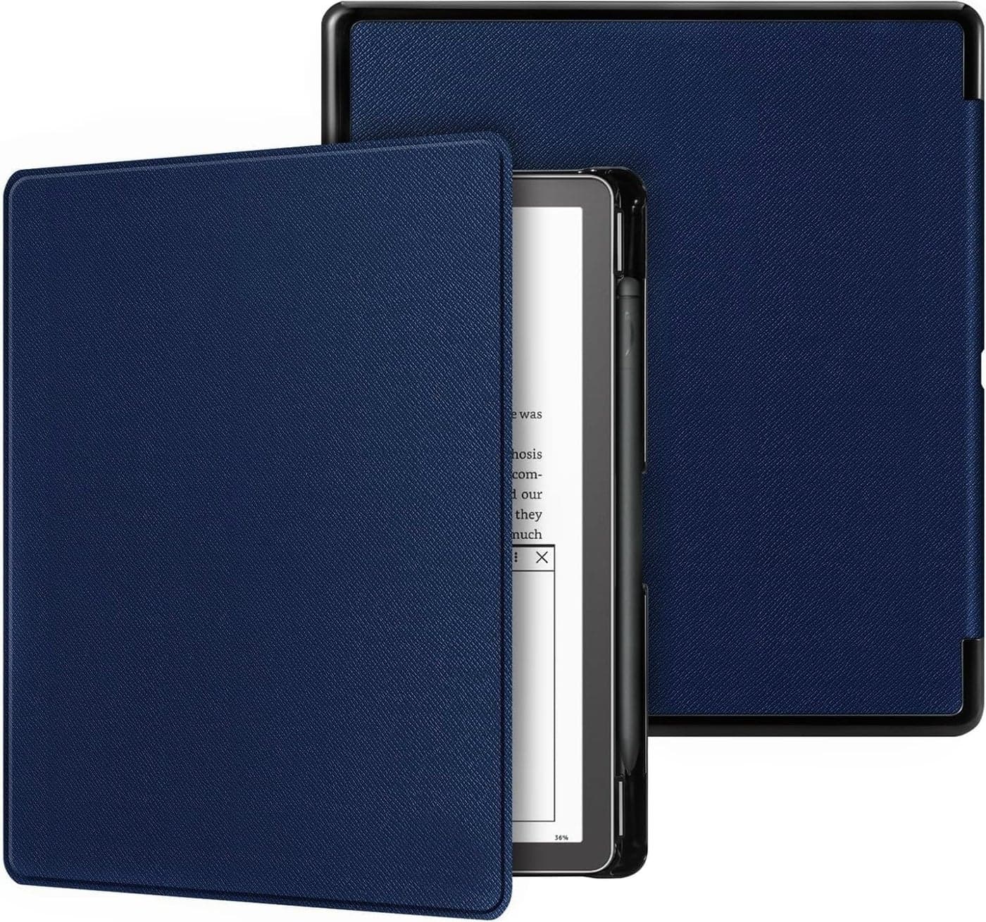 ProElite Case Cover for Kindle Scribe 10.2" Case, Slim Smart Flip case Cover for Amazon Kindle Scribe 10.2 inch with Pen Holder, Dark Blue