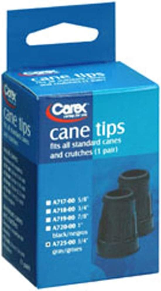 Carex Gray Cane Tips 34 in 2 ea