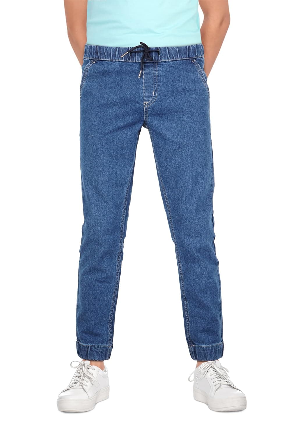 Allen Solly Boy's Jeans MID Blue