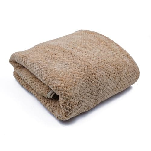 LINEAR Microfiber Towel | Towels for Bath Large Size Bath Towel - Soft & Absorbent | Towel for Bath | Bath Towel for Men,Women | 70 cms x 140 cms (Yellow)