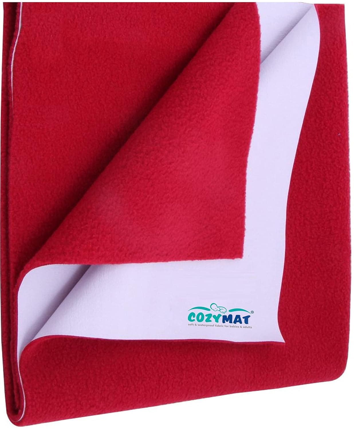 Newnik Dry Sheet Waterproof Breathable Bed Protector Maroon, Large