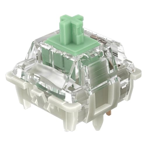 GATERON Baby Kangaroo 20 Keyboard Switches Heavy Tactile RGB LED 5 Pin Green 22mm DualStage Spring Factory Prelubed 59gf Key Switches for MX Mechanical Keyboard35PCS