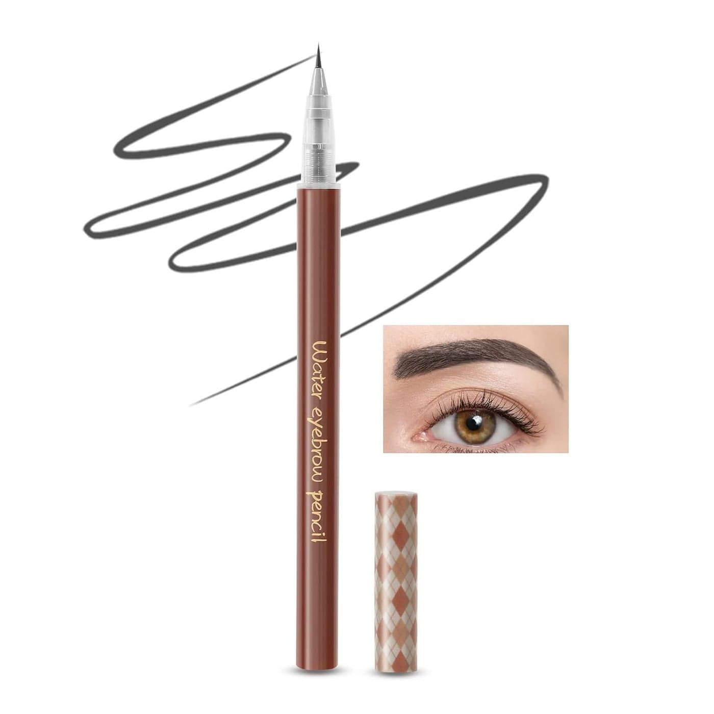Boobeen Liquid Eyebrow Pen Micro Brow Pen001mm Precision Tip Eyebrow Filler Pencil Creates Natural Eyebrow Makeup Long Lasting
