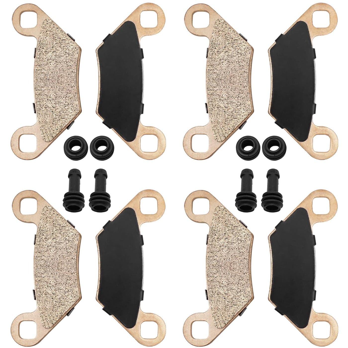 Front Rear Brake Pads Sintered Boots for Polaris Sportsman 1000 Scrambler 1000 Sportsman X2TouringHigh Lifter 850800700550500 ATP 500330