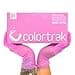Colortrak Disposable Gloves SingleUse Disposable Powder Free Vinyl LatexFree Sanitary Hair StylistBarber Gloves Pack of 100 Pink Color Medium