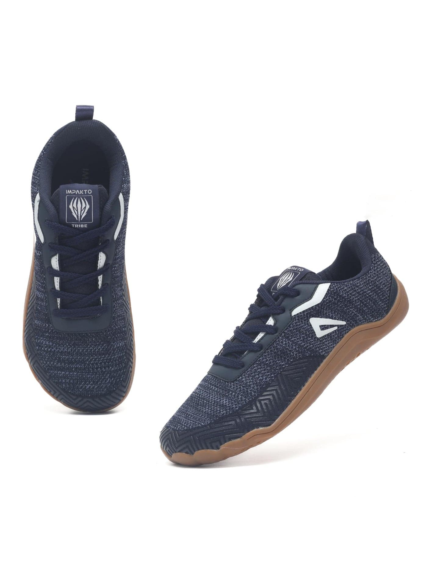 Impakto Core Step Barefoot Shoes for Men | Lightweight & Breathable Shoes for Training, Running, Workout & Yoga | Minimalist Zero-Drop for Natural Movement | Anti-Skid & Rubber Sole