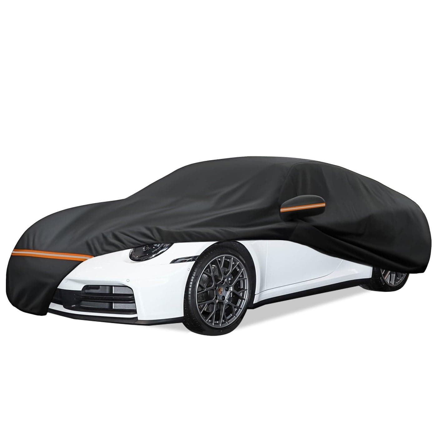 Amooca Car Covers Custom Fit for Porsche 911 19982025 Waterproof SunProof All Weather for Automobiles Snow Cover 420D with Door Zipper Cotton Lining