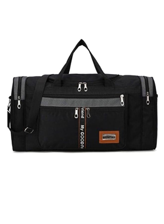 Portable Travel Carry Luggage Bag Black