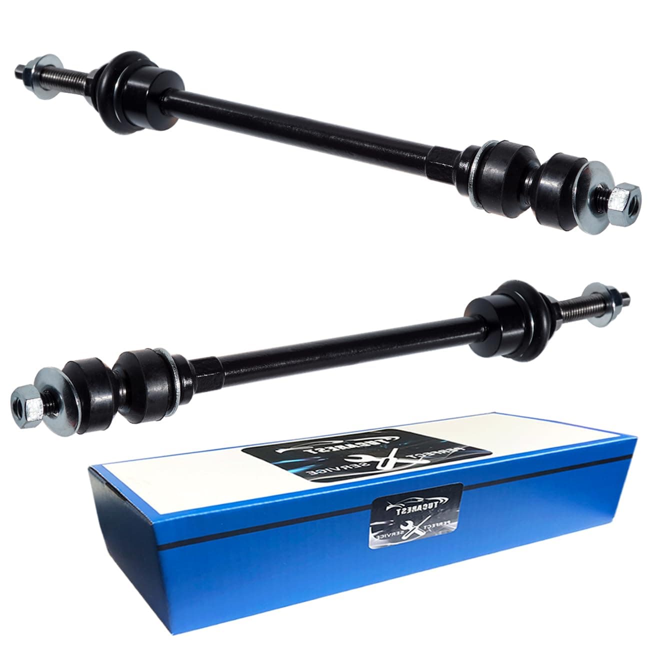 TUCAREST Front Sway Bar Stabilizer Link 2Pcs K7422 For 4WD Models Only Compatible With 20022005 Dodge Ram 1500 5072935AB 5072935AC MK7422