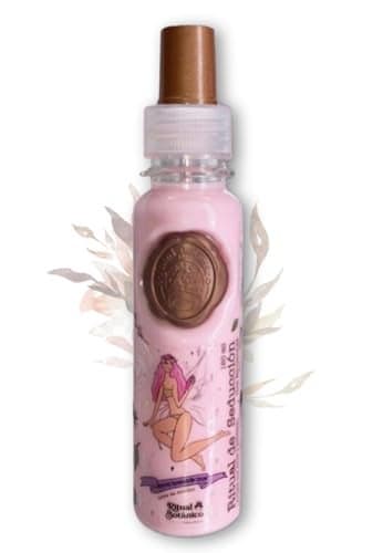 Ritual Botanico Termoprotector Con Feromonas 120ML Organico Desenredante AntiFrizz con Brillo Hair thermoprotector Pink