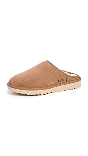 UGG Men's Classic Slip-On Slipper, Chestnut, 12