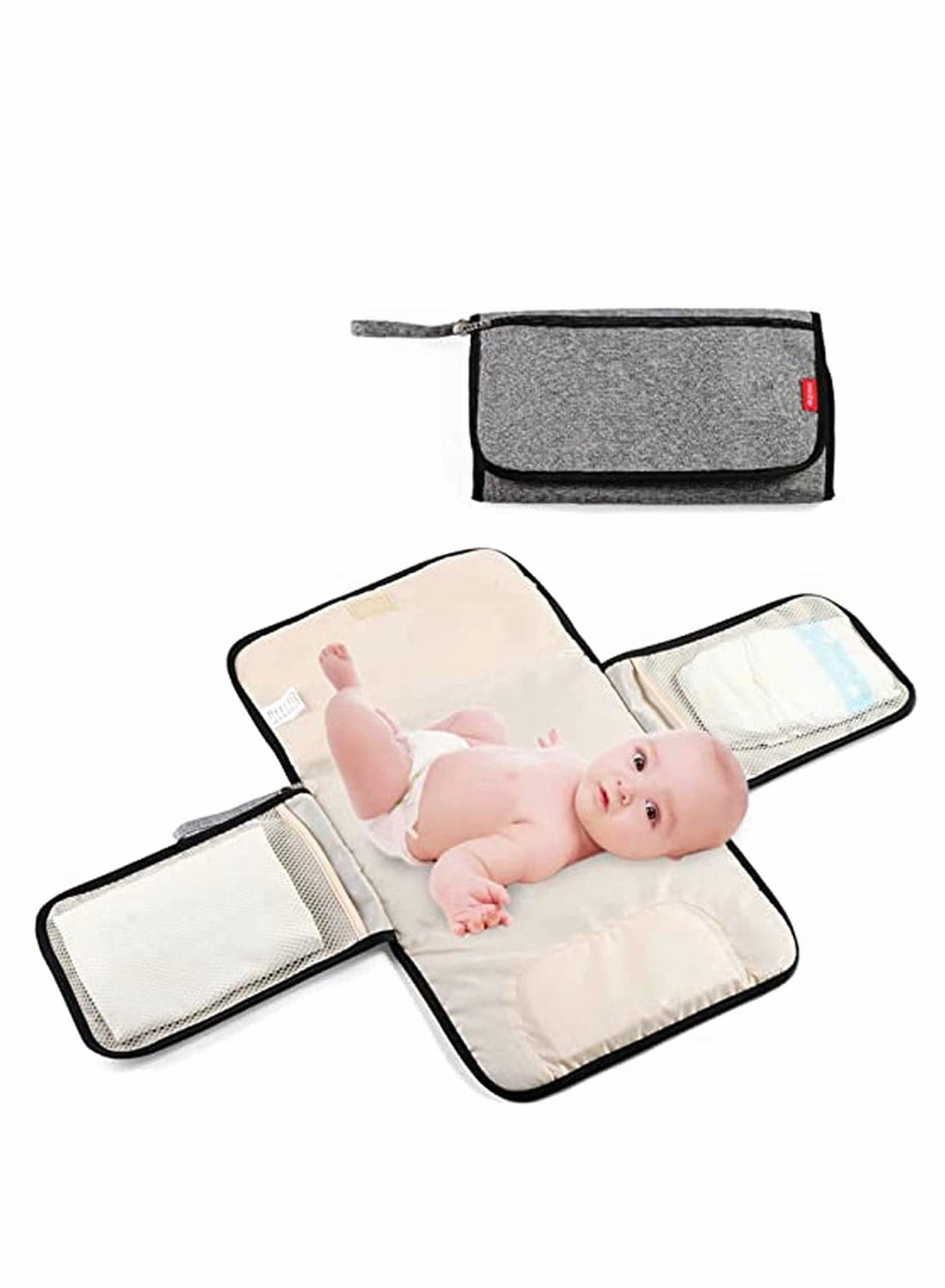 Portable baby changing pad diaper bag multifunctional baby changing table waterproof maternity and baby products