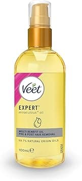 Veet Miraculous Pre and Post Removal Hair Oil 100 ml Pack of 1