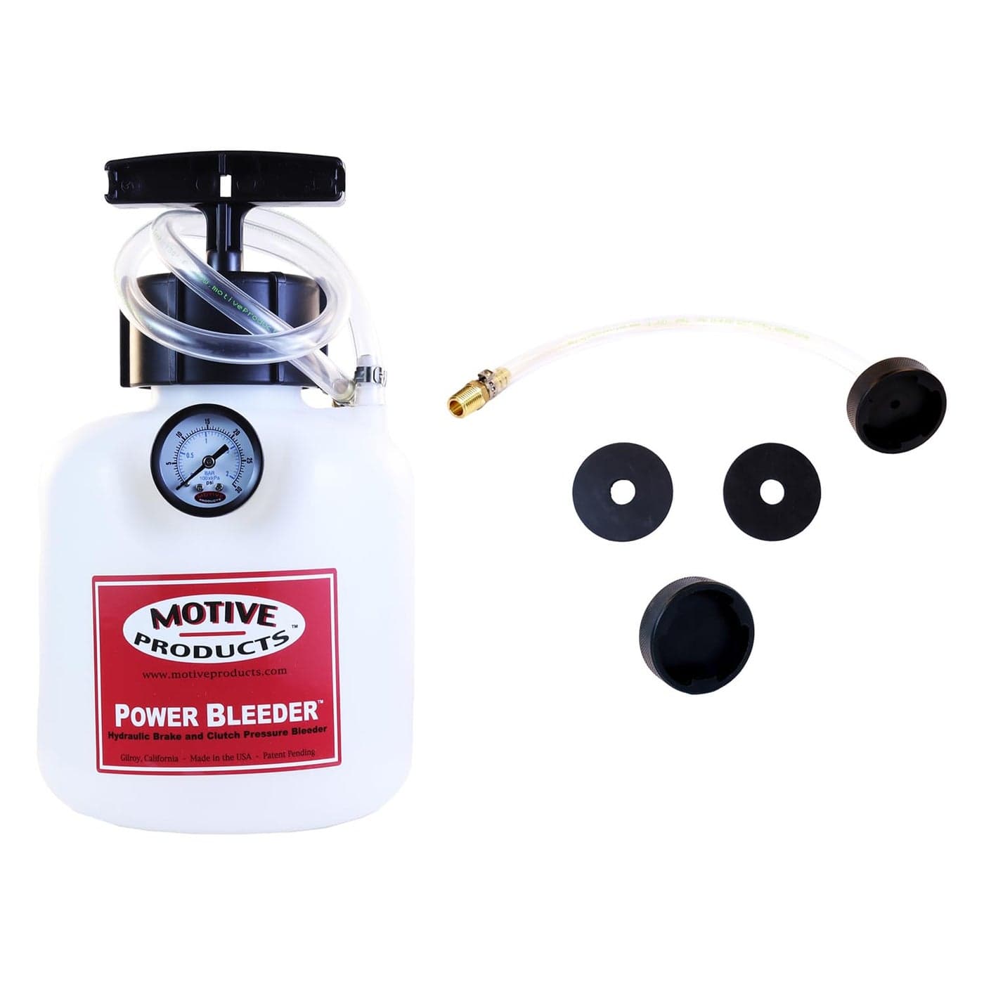 Motive Products 0103 Power Bleeder 2Quart Tank with Hose and Adapter Compatible with Chrysler Dodge and MoPAR Vehicles