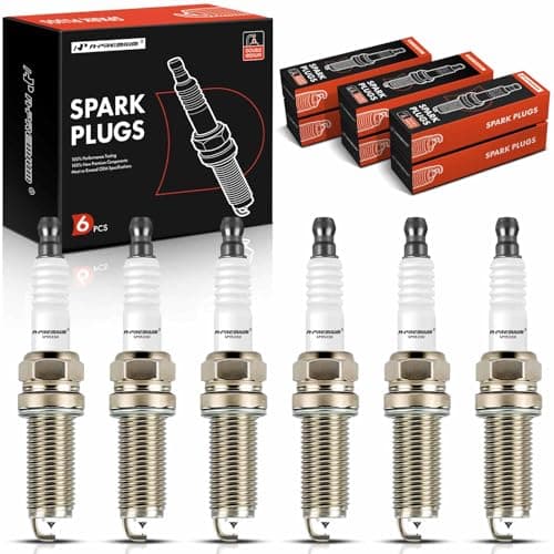 A-Premium Double Iridium Spark Plugs Compatible with Honda Pilot 2016-2020, Odyssey 2018-2021, Ridgeline 2017-2020, Passport 2019-2021 & Acura MDX 2014-2020, TLX 2015-2020, RLX, 3.5L, Pack of 6