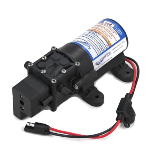 EVERFLO 12 Volt 1.0 GPM Diaphragm Water Pump 40 psi Lawn Sprayers, Boats, RV's