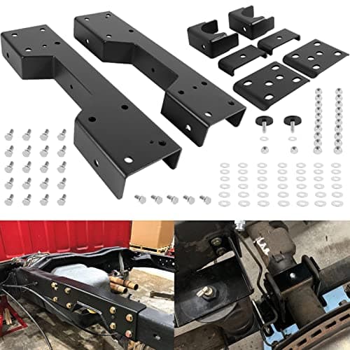6'' Rear Drop Flip Kit with C Notch for Chevy Silverado for GMC Sierra C1500 Trucks 1988-1998, Rear Axle Lowering Flip Kit