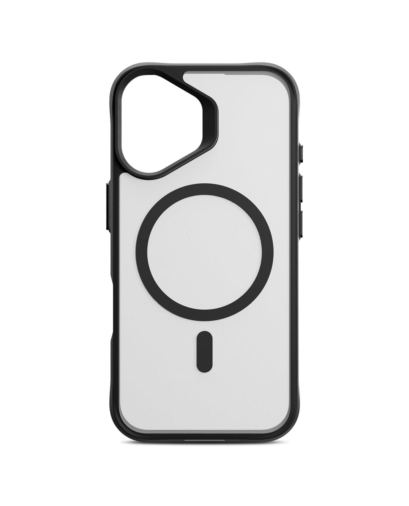 DailyObjects Polycarbonate Case for iPhone 16 Plus Compatible with Mag-Safe Wireless Charging, Hybrid Clear Slim Shockproof Back Cover