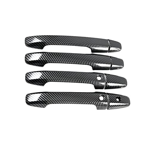 KACEPAR Outer Door Decoion Frame Trim 8PcsSet Exterior Door Handle Frame Cover Trim 20152022 Compatible with Honda Odyssey Carbon Fiber
