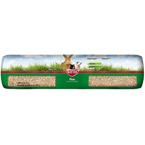 Kaytee Small Animal Pine Bedding For Pet Guinea Pigs, Rabbits, Hamsters, Gerbils, and Chinchillas, 9.8 Liter