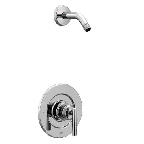 Moen T2902NH Gibson Posi-Temp One-Handle Shower Only Trim Valve Without Showerhead, Chrome