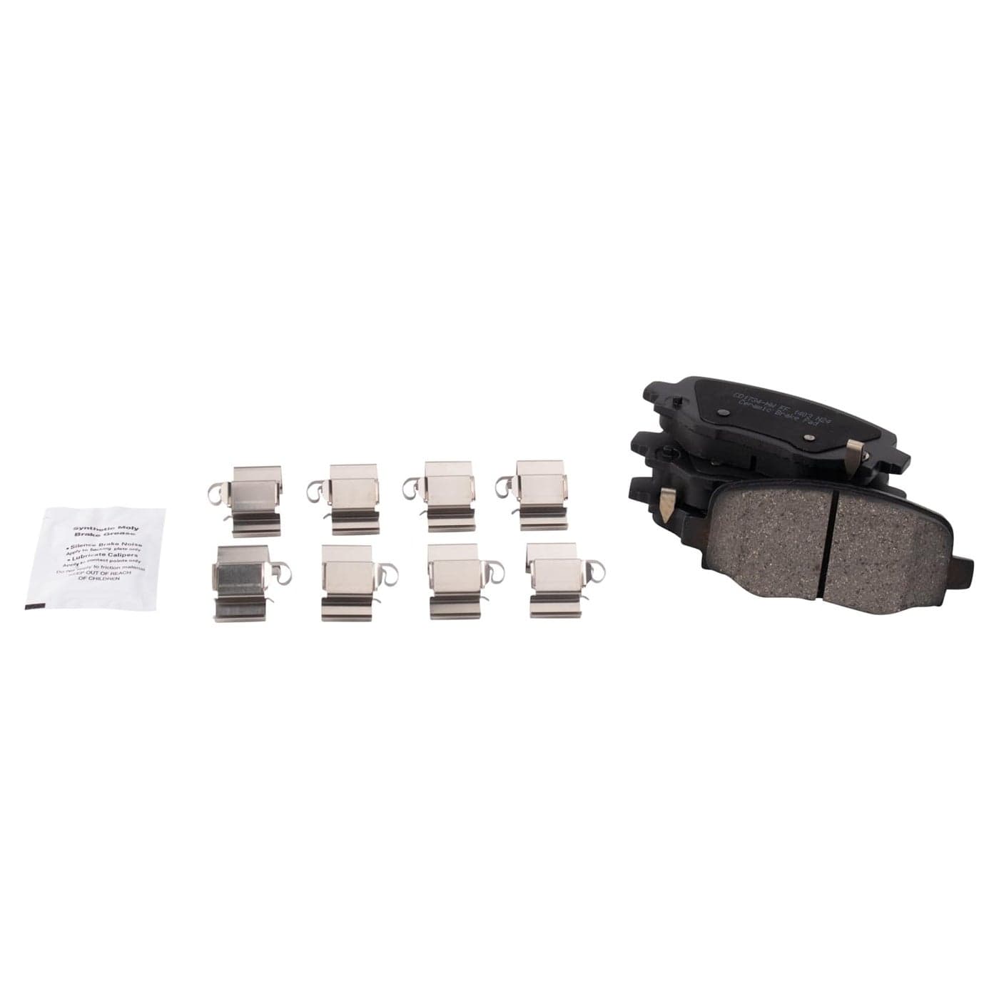 TRQ Rear Brake Pads Ceramic Compatible with 20152017 Chrysler 200 20142021 Jeep Cherokee