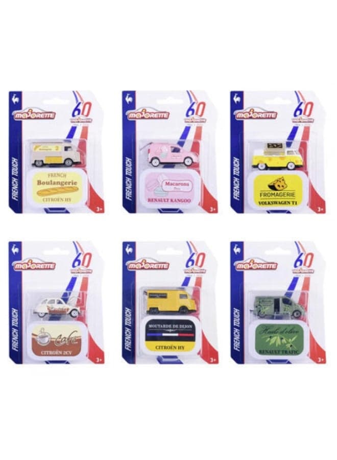Majorette French Touch Deluxe Cars Die-Cast Vehicle Assortment