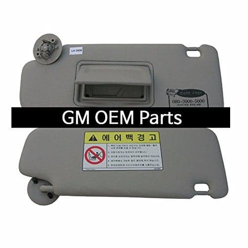 Chevrolet Interior Inside Sun Visor Shade LH Gray for GM Sonic 2012+ OEM Parts