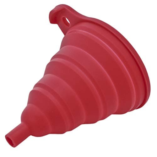 Zoie + Chloe Space Saving Silicone Foldable Collapsible Kitchen Funnel