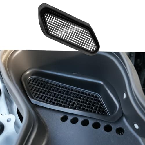 Zekzoop Air Intake Scoop Filter Compatible with 2025 2026 Toyota 4Runner 2024 2025 2026 Toyota Tacoma Air Flow Intake Grille Trim Hood Filter Vent Protector Engine Dust Cover for 4 Runner Accessories