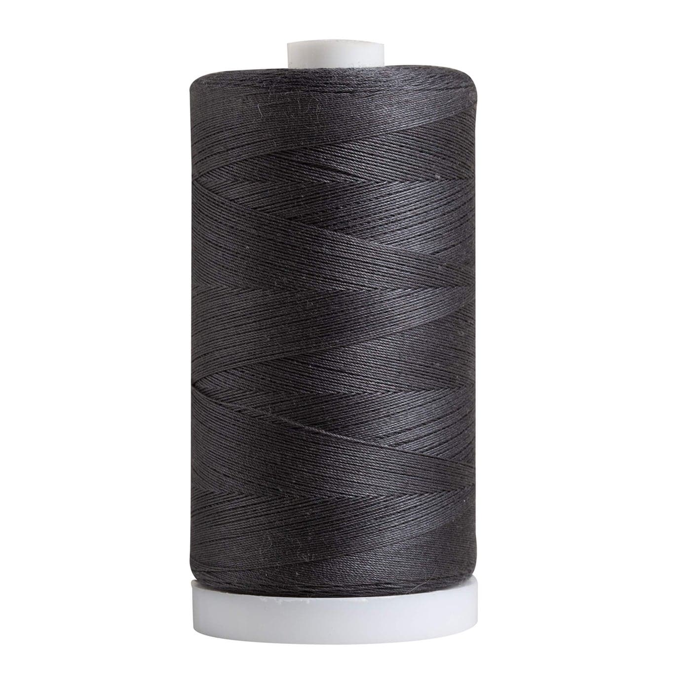 Connecting Threads Grey 100 Cotton Thread for Sewing Quilting and Crafting 50Weight 1200 Yard Large Spool Charcoal