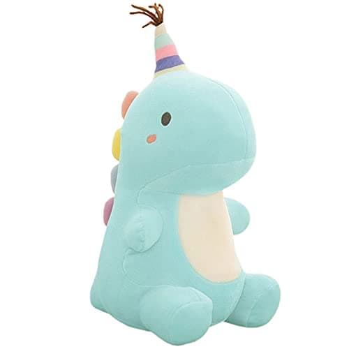 VHYHCY Stuffed Animal Plush Toys Cute Dinosaur Toy Soft Dino Plushies for Kids Plush Doll Gifts for Boys Girls Blue 138 Inch